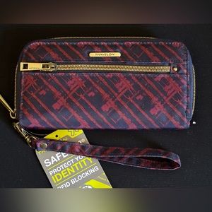 Travelon wristlet wallet NWT